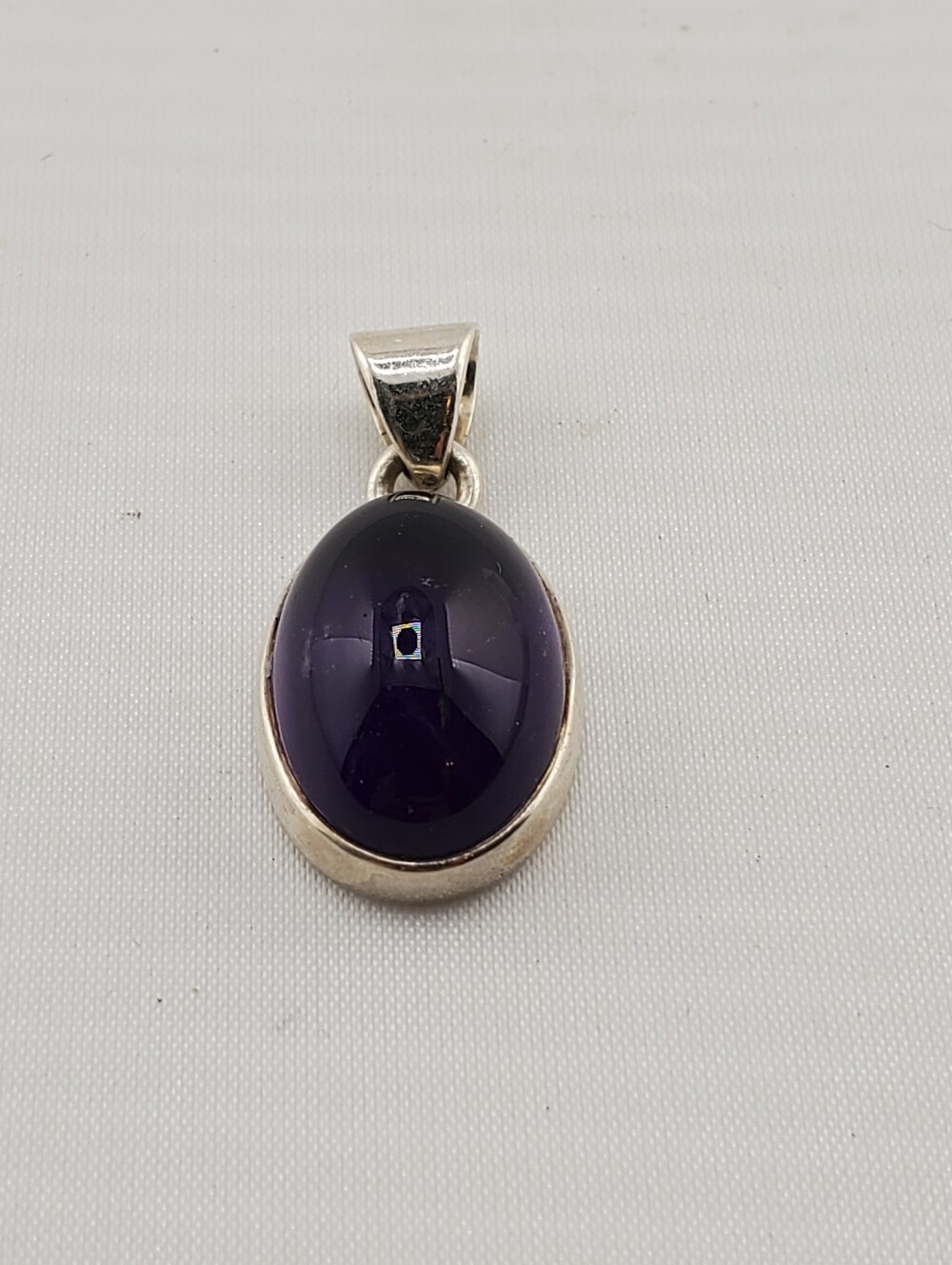 Sterling Silver Amethyst Pendant